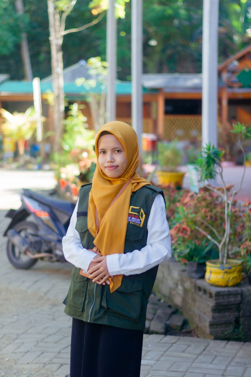 Girl in a jacket